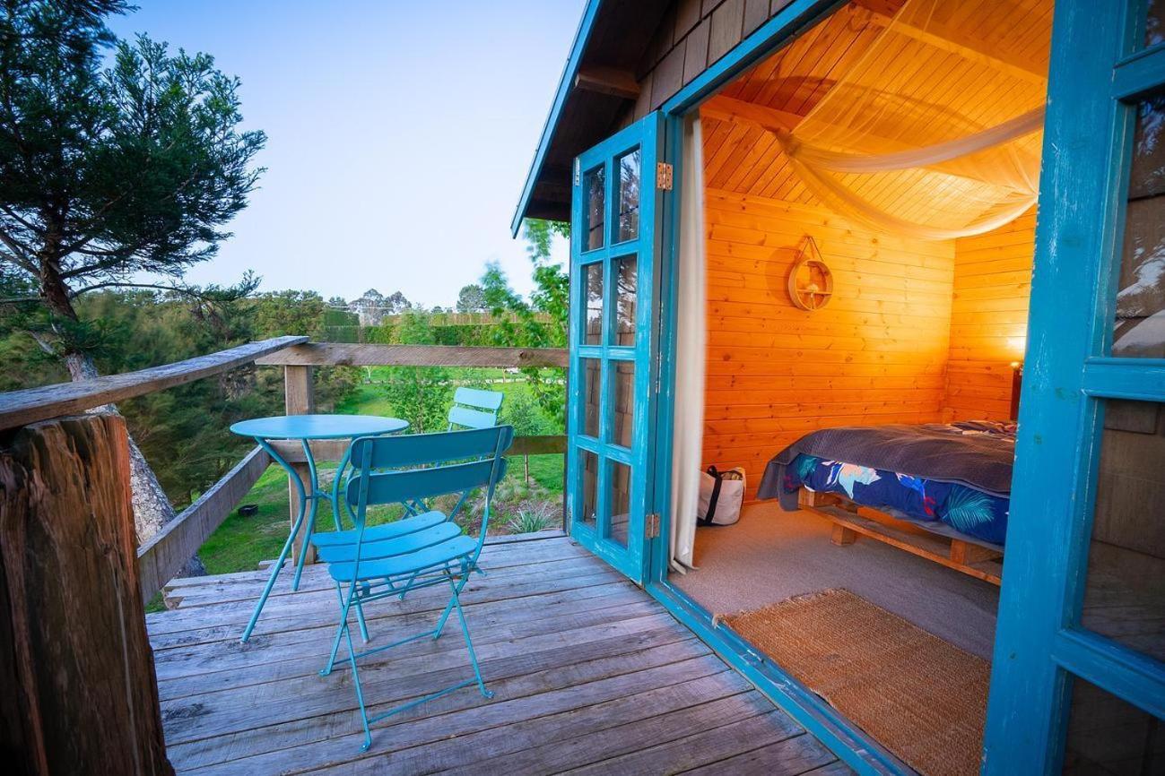 Tui Ridge Eco Cabins Aongatete Exterior foto